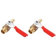 thumbnail image 4 of Ball Valve, Ball Valve Handle Not Easy Rust Anti-Slip Stainless Resistance  For Air Compressor Accessories, 4 of 8
