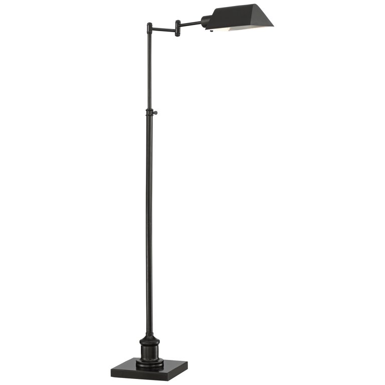 Regency Hill Modern Pharmacy Floor Lamp 54 Tall Dark Bronze Adjustable Metal Head For Living Room Reading Bedroom Office Com Regency Hill Modern Pharmacy Floor Lamp, Library Floor Lamp Bronze