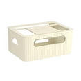 thumbnail image 4 of Router Rack Large Capacity Cord Arrangement Box Office Desktop Organizer Shelves White Thicken, 4 of 8