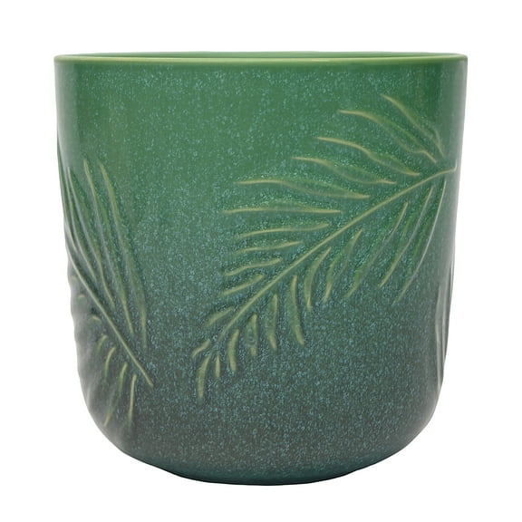 Better Homes & Gardens 8-Inch Ceramic Planter with Botanical Design