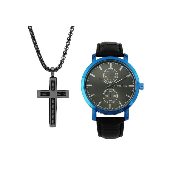 Black Watch/ Pendant Chain Set