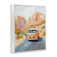 thumbnail image 2 of Stupell Industries Modern Van Life Desert Canyon White Framed Giclee Art, 16 x 20, by The Prints Vibe, 2 of 8