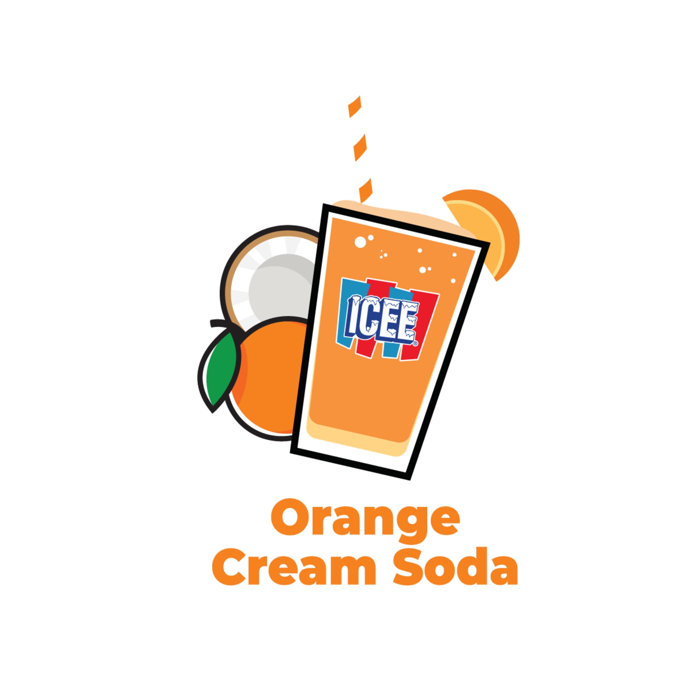 ICEE® Dirty Soda Swirled Ice & Cream Pops