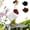 B, variant on 13 Inch Cement Porch Goos, Adjustable Large Realistic Waterfowl Sculpture, Tall White Geese Figures for Backyard, Realistic Hollow Garden Statue with Removable Cowboy Hat & Bandana (B)