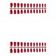 thumbnail image 2 of Guardurnaity 24 piezas de uñas postizas, accesorio de moda para mujer, puntas de uñas para niñas, rojo oscuro Rojo oscuro 2Conjunto, 2 of 6