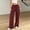 Wine, variant on ABSUYY Womens High Waisted Wide Leg Sweatpants - Casual Lounge Pants with Pockets Black,Size 2XL