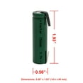 thumbnail image 2 of Kastar 1 Pcs Li-ion Battery Replacement for PHILIP Norelco Shaver Razor HQ9190/20, HQ9190/99, HQ9190CC, HQ9190XL, HQ9195XL 1050CC, 1050X, 1059X, 1060X, 1090X, 1250cc, 1250X, 1255X, 1260X, 2 of 3