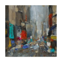 Trademark Fine Art 'Broadway' Canvas Art by Solveiga