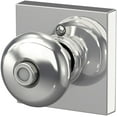 thumbnail image 2 of Schlage F40-Ply-Col Plymouth Privacy Door Knob Set - Nickel, 2 of 7