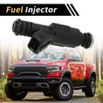 thumbnail image 3 of 1Pc Inyector de combustible para Jeep Grand Cherokee 1993-1998 Boquilla de inyección de combustible 4 agujeros Plástico Negro, 3 of 6
