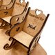thumbnail image 4 of Adorno De Vela De Recuerdo De Navidad, Portavelas De Madera Diy Para Recordar A Los Seres Queridos, Decoración De Boda Para El Hogar De Vacaciones Cateissary HA038932-00, 4 of 6