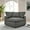Grey, variant on Modway Commix Down-Filled Overstuffed Upholstered Sectional Sofa Armless Chair in Beige