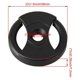 thumbnail image 4 of 6PCS Black 7 Inch 45 RPM ABS Vinyl Record Centre-Hole Adapter for Turntables Record, 4 of 5