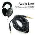 thumbnail image 2 of Audio Spring HiFi Stereo Cable for SENNHEISER HD6 HD7 HD8 HD515 Replacement, 2 of 9