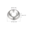 thumbnail image 3 of Uxcell  #12 304 Stainless Steel Cup Washer Countersunk for Screw Bolt 100 Pack, 3 of 4