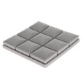 thumbnail image 4 of 6 piezas de espuma acústica de s de pared de de aislamiento de sonido para equipos -gris shamjiam Panel de espuma de absorción de sonido, 4 of 9