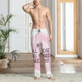 thumbnail image 6 of Lsque Not All Those Who Wander Are Lost Print Men's Pajama Pants, Lounge Pant - Comfortable Home Wear,Elastic Waistband, Stylish Design-X-Large, 6 of 9