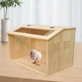 thumbnail image 6 of CarpNettore Chick Brooder Box Transparent Versatile Stackable Small Animals Habitat Supplies 40x30x30CM, 6 of 9