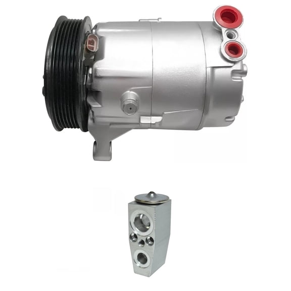 Remanufactured RYC Automotive Air Conditioning Compressor and Clutch Kit KT DI18-01 (Fits Buick Allure 5.3L 2008-2009; Fits Buick Lacrosse 5.3L 2008, 2009; Fits Chevrolet Monte Carlo 5.3L 2006-2007)