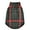 Red Green Tartan Plaid, variant on Pet Winter Coat Snow Zipper Clothing Cold Weather Dog Vest Warm Puppy Coat Red Green