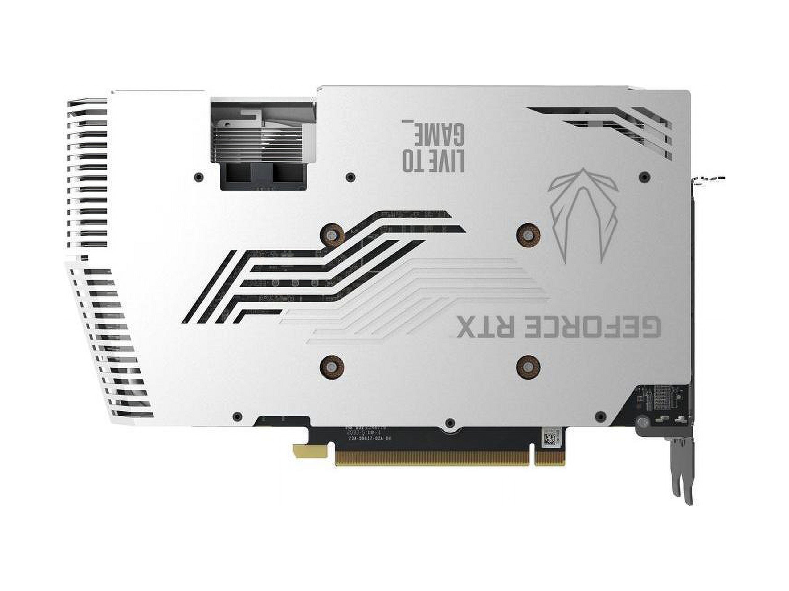 ZOTAC AMP White Edition LHR GeForce RTX 3060 Ti 8GB GDDR6 PCI Express 4.0 ATX Video Card ZT-A30610F-10PLHR