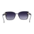 thumbnail image 2 of Womens Chic Oversize Cat Eye Butterfly 90s Designer Sunglasses Grey Smoke, 2 of 5