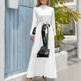 thumbnail image 4 of Vestido largo Rodin Hands vestidos para fiesta ropa mujer verano 2024 novedades, 4 of 5