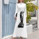 thumbnail image 4 of Vestido largo Rodin Hands vestidos para fiesta ropa mujer verano 2024 novedades, 4 of 5