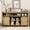 Natural#1, variant on Dining Room Sideboards, U_STYLE 59.3''Sideboard with Sliding Barn Door and Mesh Panels,Farmhouse Buffet with Open Storage,Suitable for Living Room, Hallway, Balcony,Kitchen, Office