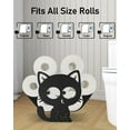 thumbnail image 5 of Butterfly Toilet Paper Holder Stand, Funny Toilet Paper Storage for 8 Rolls, Metal Freestanding Bathroom Decor Tissue Holder Baskets, 5 of 5