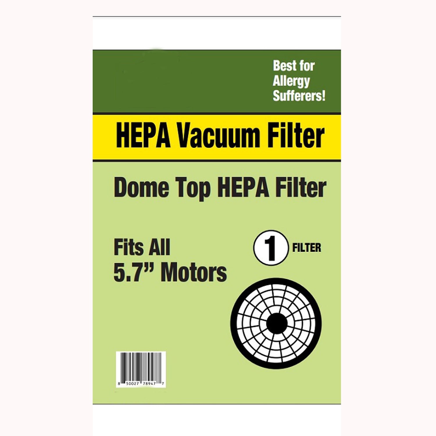 Replacement Part For Compact TriStar Vacuum Cleaner Dome Top Hepa