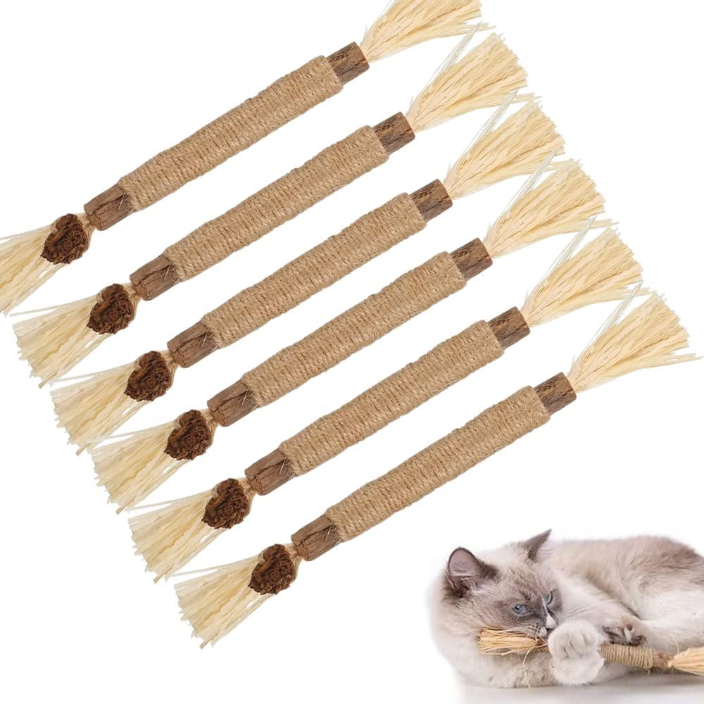 Juguete Para Masticar Gatos, Palillos Para Gatos, Cuidado Dental, 30