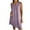 A01_Purple, variant on Yghzkop Womens Summer Cotton Linen Dresses V-Neck Short Sleeve Dress Solid Color Beach Sundress Breathable Casual Loose Fit Vacation Essentials