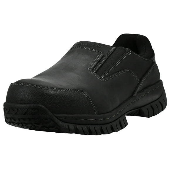 Skechers Men's Hartan Steel Toe Slip On Shoe