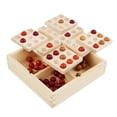 thumbnail image 3 of Rotate Gobang,Family Party Portable Board Game Accessories,Parenting Puzzle Board Game Chess Gobang,Tabletop Wooden Board Game Family Games,Handmade Wood Game Strategy puzzle,Chess Developing, 3 of 9