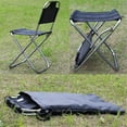 thumbnail image 3 of Cheers.US Camping Chair Portable Outdoor Folding Chair Backrest Stool Lightweight Backrest Stool Compact Hiking Fishing Camping Picnic, 3 of 6