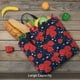 thumbnail image 5 of Easygdp Rose Flower Bolsa Tote para Mujer, Bolso de Hombro para Trabajo, Playa, Viajes, Compras y Supermercado, 5 of 7