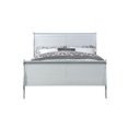 thumbnail image 3 of ACME Louis Philippe Queen Bed (FB 29"H) in Platinum, 3 of 3