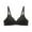 Black, variant on Bras For Women - One Fab Fit Underwire, Demi T-Shirt, Comfort Devotion Underwire Bra Adjustable Straps Comfy Corset Bra Black L