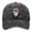 Black, variant on Baseball Cap for Outdoor Sports Uni Santa Embroidered Washed Sun Hat for Everyday Wear Black