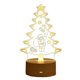 thumbnail image 1 of Los regalos de vacaciones llevaron las pequeñas luces de la noche del dormitorio USB 3D de la historieta de las pequeñas luces de la noche, 1 of 6