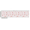 thumbnail image 2 of Ambesonne Candy Cane Fabric by the Yard Upholstery, Holiday Food, 1 Yard, Red White Coconut, 2 of 4