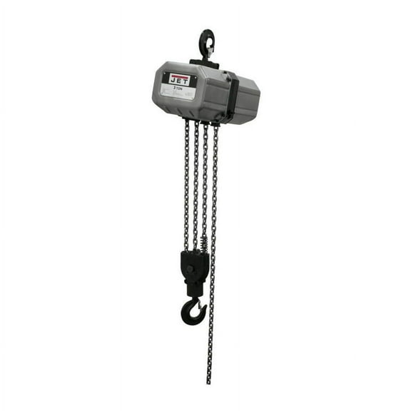 Jet 3Ss-3C-20 3 Ton Electric Chain Hoist 120 Ft. Lift 3 Phase