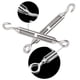 thumbnail image 2 of Tensor de cable, tensor M4, tensor de cable de acero inoxidable, 4 piezas de tensor de cable de acero, tensor de cable, tensor de cable, tensor de acero inoxidable, 2 of 4