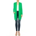 thumbnail image 4 of Women's Classic Long Sleeve Cardigan with Side Pockets for Everyday Wear, 4 of 6