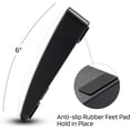 thumbnail image 4 of shiyou-Keyboard Wrist Rest, Cushion Support Pads for 61-Key Keyboard, for Office, Gaming, Computer PC Laptop Mac Typing, with PU Leather & Anti-Slip Rubber Base, Angle Inclined (60% Compact, White), 4 of 4