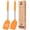 Orange, variant on Pack of 2 Silicone Solid Turner, Non Stick Slotted Kitchen Spatulas, High Heat Resistant BPA Free Cooking Utensils, Ideal Cookware for Fish, Eggs, Pancakes (ORANGE)