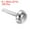 Silver Tone, variant on Unique Bargains 10x15mm Mini Brads Round Paper Fasteners for Art Crafting, Silver Tone 100pack