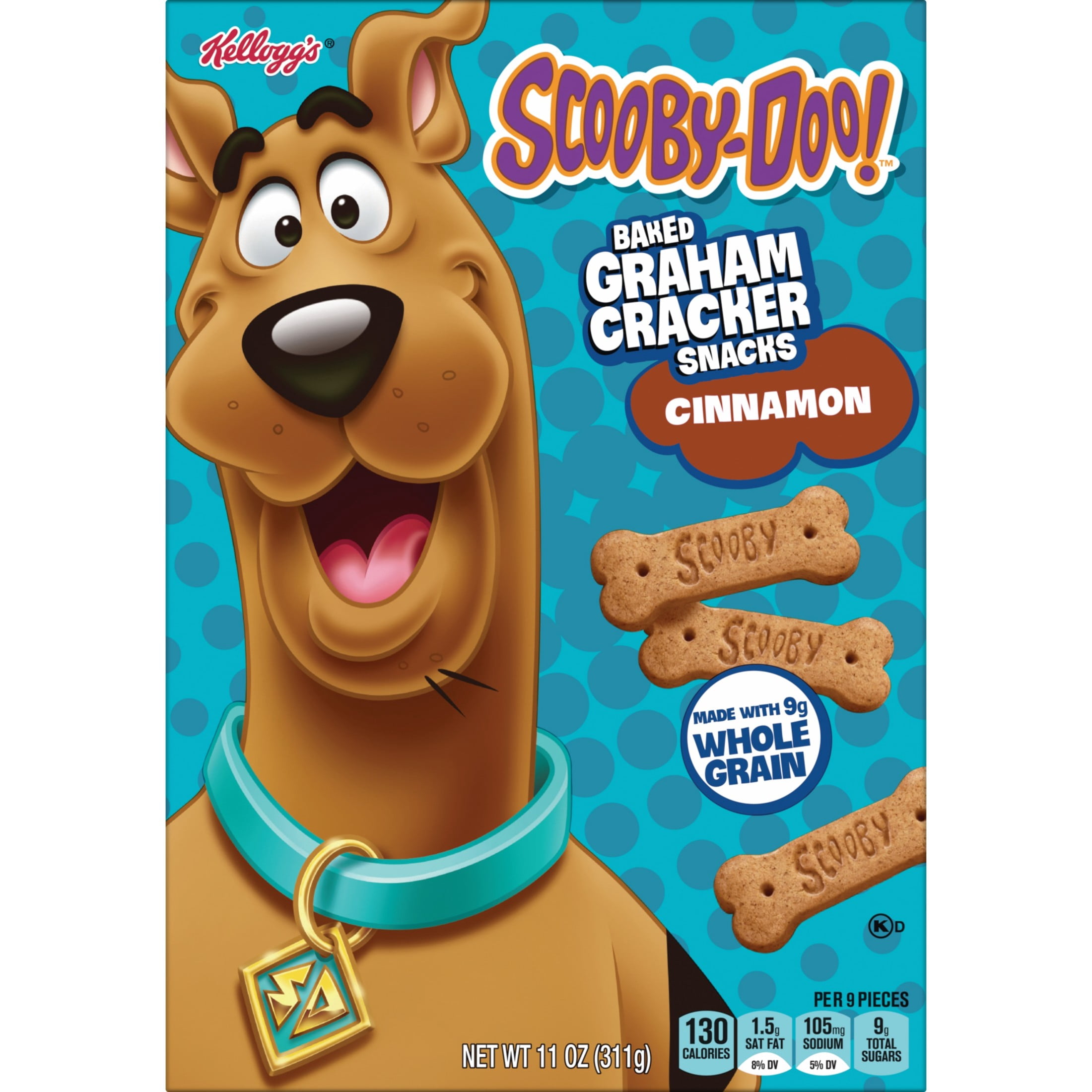 Kellogg's Cinnamon Baked Graham Cracker Sticks, Lunch Snacks, 11 oz