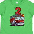 thumbnail image 4 of Inktastic 2nd Birthday Fire Truck Boys or Girls Toddler T-Shirt, 4 of 5